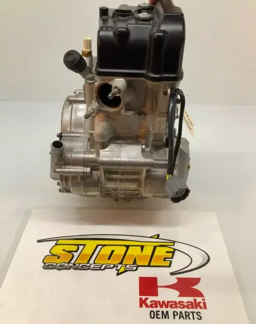 OEM KAWASAKI 21 KX450 2023 KX450X COMPLETE MOTOR ENGINE 3 HOURS ON FRESH TOP END