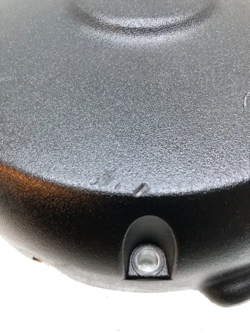 OEM 2015 Polaris Victory Gunner Outer Primary Clutch Cover 5631990 Wrinkle Black