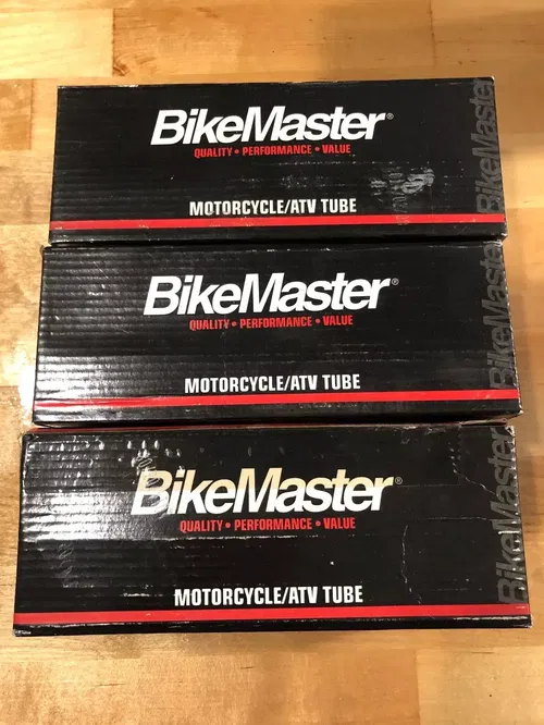 3 BikeMaster Motorcycle ATV Inner Tubes 200/225-16 - TR-6 Valve Stem 37-4616