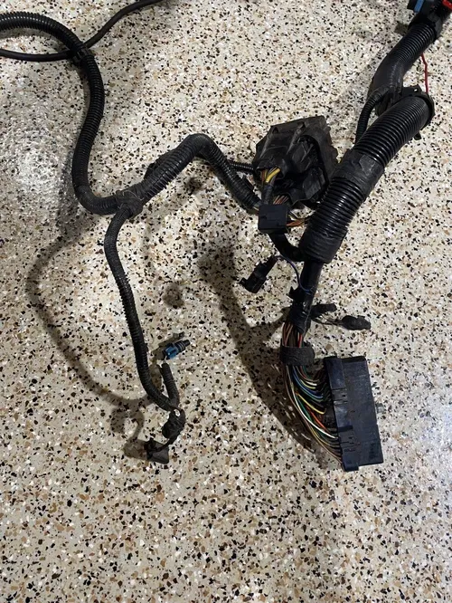 1991 JEEP YJ WRANGLER 4.0 L 6CLY ENGINE WIRING HARNESS WIRE MAIN MOTOR