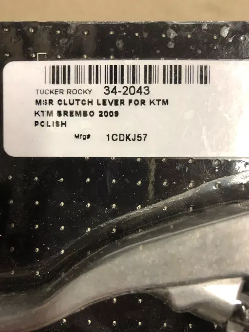 MSR POLISHED SHORTY BRAKE LEVER KTM BREMBO 2009 34-2043 1CDKJ57