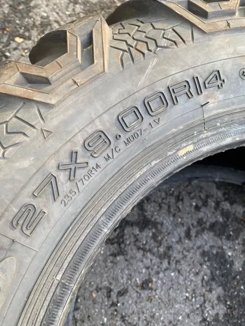 MAXXIS CEROS 6 PLY TIRE 27X9X14 YAMAHA POLARIS RZR MAVERICK YXZ1000 SPORTSMAN