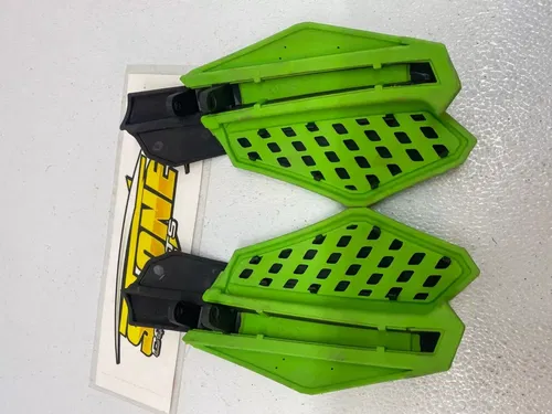 Powermadd Star Series Hand Guards Green KFX450R KFX400 Kawasaki KX