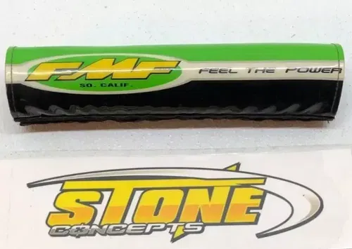 New FMF 7/8" Handlebar Handle Bar Pad Cover Feel The Power So Calif.