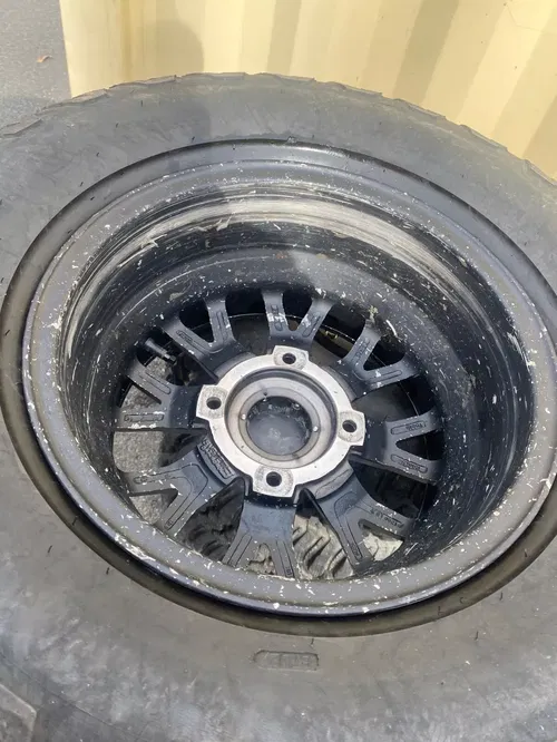 B - CAN AM X3 MAVERICK 1000 15" SYSTEM 3 BEADLOCK WHEELS 4/137 30" HOOSIER TIRES