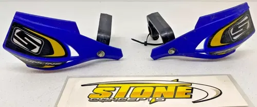 Sunline Plasticwerks Universal Handguards Hand Guards Blue ATV Dirt Bike MX XC
