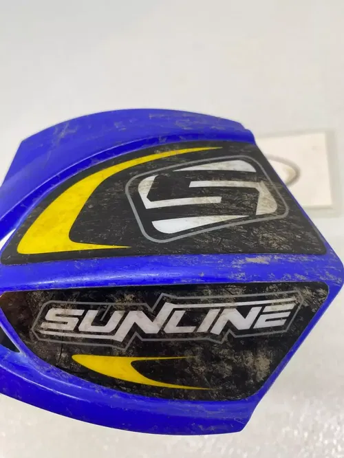 Sunline Plasticwerks Universal Handguards Hand Guards Blue ATV Dirt Bike MX XC