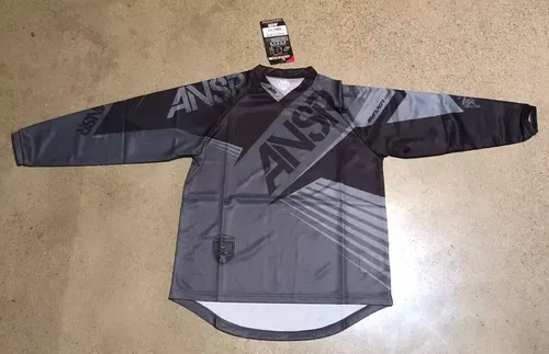 ANSR ANSWER A16 SYNC JERSEY BLKOUT BLACKOUT SIZE YOUTH L YOUTH LARGE trx90 lt80