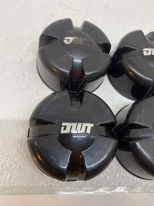 DWT Center Wheel Caps (4) Sector Stealth Diablo Nitro 12" 14" 15" Douglas Rim b