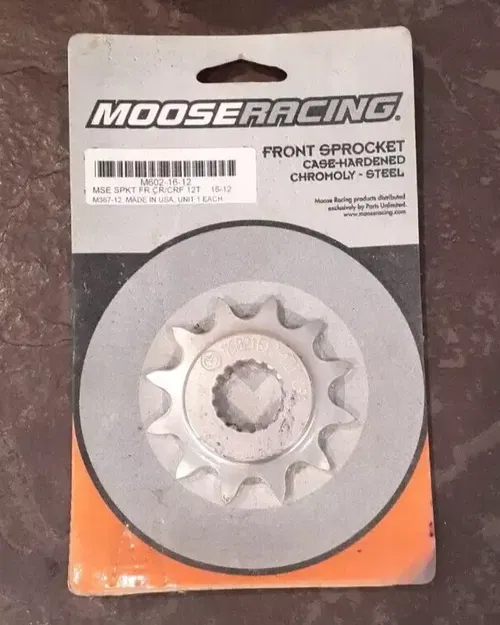 Moose Racing 12T Front Sprocket HONDA CR/CRF/250R/450R/500R M602-16-12 M367-12
