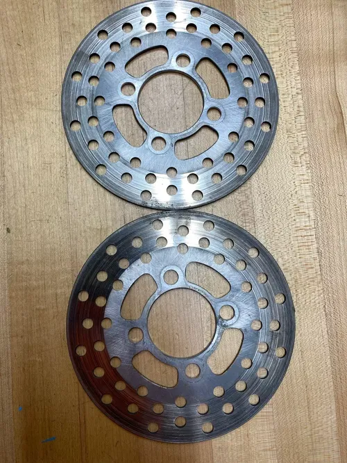 YAMAHA OEM DISC BRAKE ROTORs FRONT YFZ450R 350 660 BANSHEE RAPTOR 250 700 125