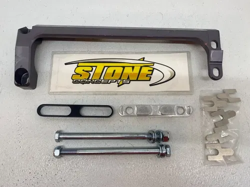 CAN AM MAVERICK X3 72" ALUMINUM FRONT STEERING RACK SUPPORT HESS RACING V1