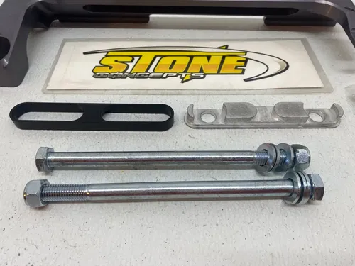 CAN AM MAVERICK X3 72" ALUMINUM FRONT STEERING RACK SUPPORT HESS RACING V1