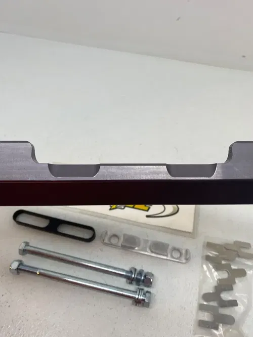 CAN AM MAVERICK X3 72" ALUMINUM FRONT STEERING RACK SUPPORT HESS RACING V1