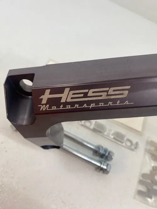 CAN AM MAVERICK X3 72" ALUMINUM FRONT STEERING RACK SUPPORT HESS RACING V1
