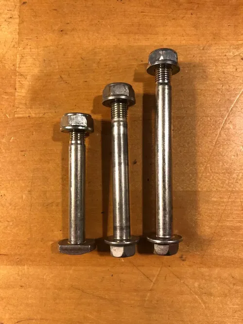 OEM 07-24 HONDA CRF150R CRF150RB REAR SHOCK LINKAGE BOLTS & NUTS CRF 150R 150RB