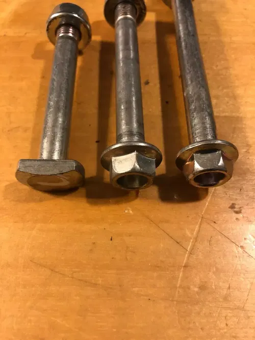 OEM 07-24 HONDA CRF150R CRF150RB REAR SHOCK LINKAGE BOLTS & NUTS CRF 150R 150RB