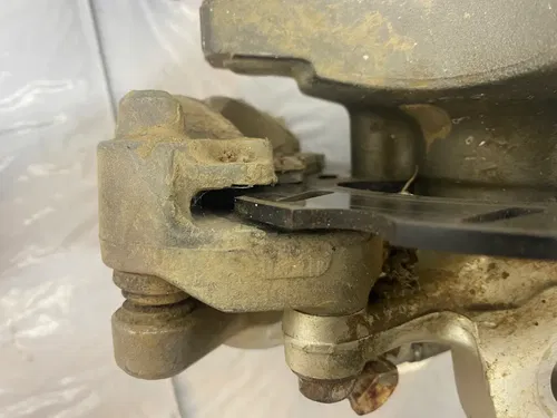 HONDA TRX450R TRX 450R FRONT END WHEEL HUBS SPINDLES CALIPERS UPDATE 250R B