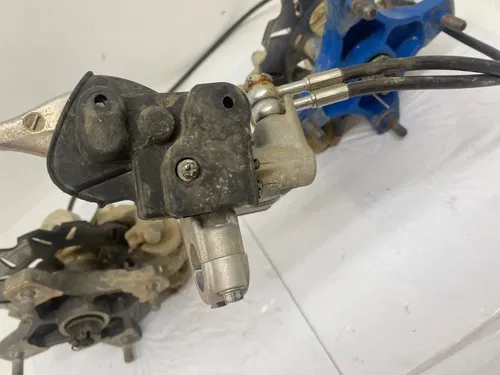HONDA TRX450R TRX 450R FRONT END WHEEL HUBS SPINDLES CALIPERS UPDATE 250R B