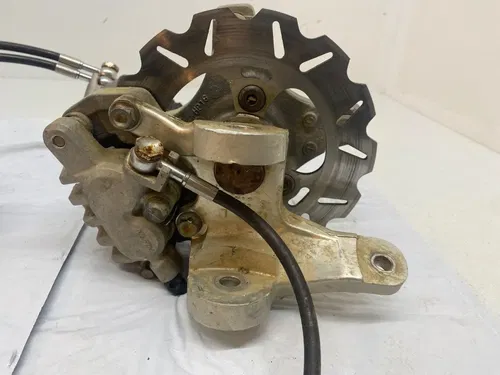 HONDA TRX450R TRX 450R FRONT END WHEEL HUBS SPINDLES CALIPERS UPDATE 250R B