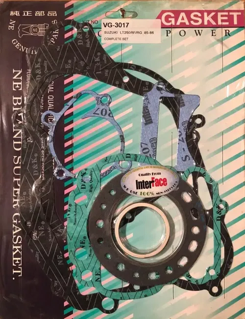 NE BRAND 85-86 SUZUKI LT250RF LT250RG LT 250RF 250RG COMPLETE GASKET SET VG-3017