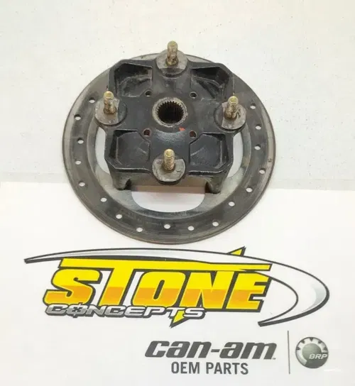OEM 17-25 Can-Am Maverick X3 Front Rear Wheel Hub & Rear Rotor Disc 705502122