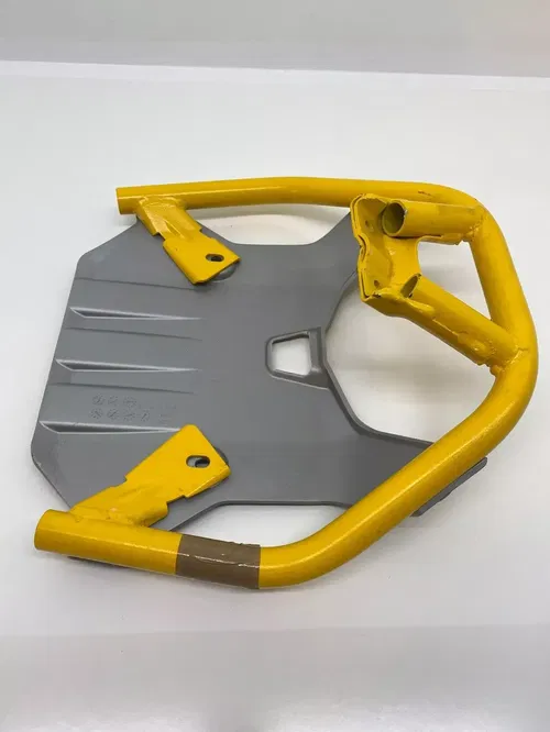 NEW OEM CAN-AM RENEGADE 1000 XXC FRONT BUMPER GUARD SKID PLATE METAL 2023 YELLOW