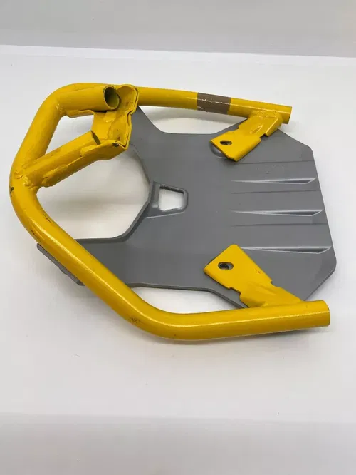 NEW OEM CAN-AM RENEGADE 1000 XXC FRONT BUMPER GUARD SKID PLATE METAL 2023 YELLOW