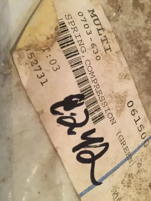 ARCTIC CAT 1999 JAG 340 DLX COMPRESSION SPRING 0703-630 GENUINE OBSOLETE