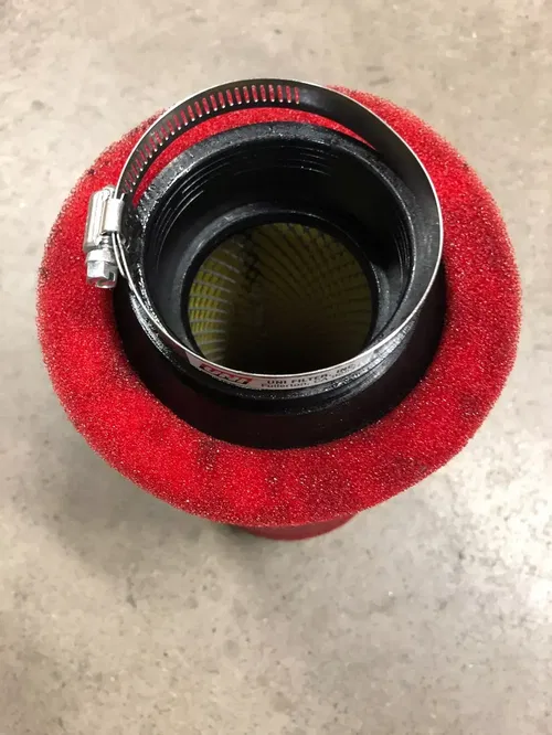 UNI PRE-OILED AIR FILTER CAGE CLAMP POLARIS RZR XP 1000