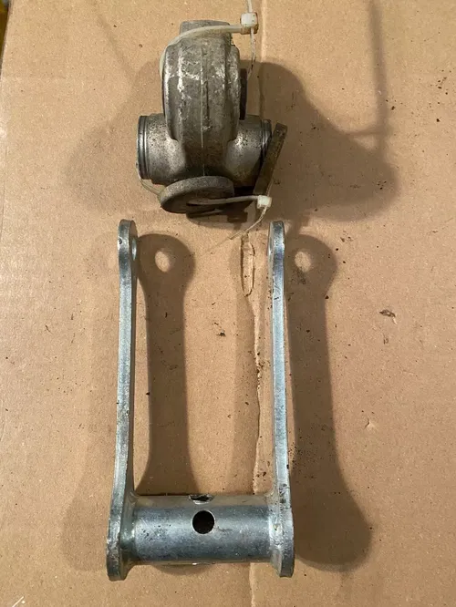 OEM 04-09 Yamaha YFZ450 Rear Shock Linkage Link Arm Rod Triangle Knuckle 5TG