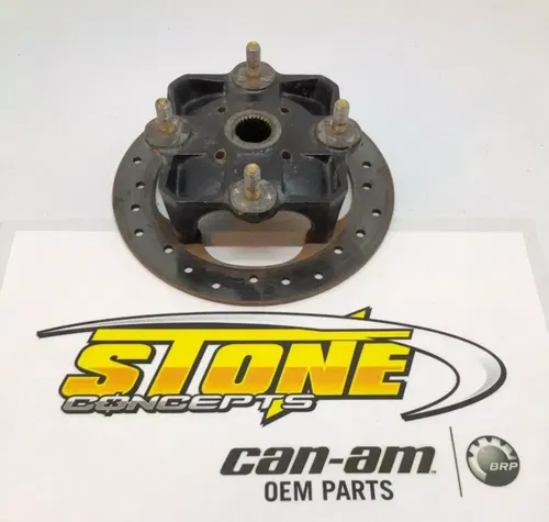 OEM 17-22 CAN-AM MAVERICK X3 FRONT REAR WHEEL HUB & REAR ROTOR 705502122