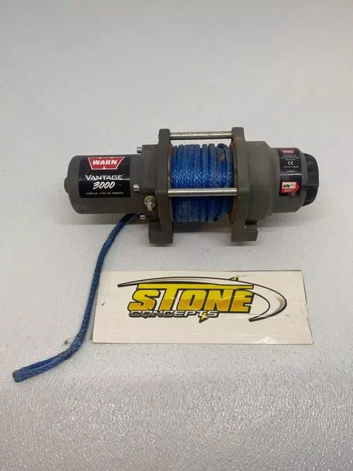 Warn 108213 Vantage 3000 Winch - 3000 lb. Capacity ATV UTV SYNTHETIC ROPE
