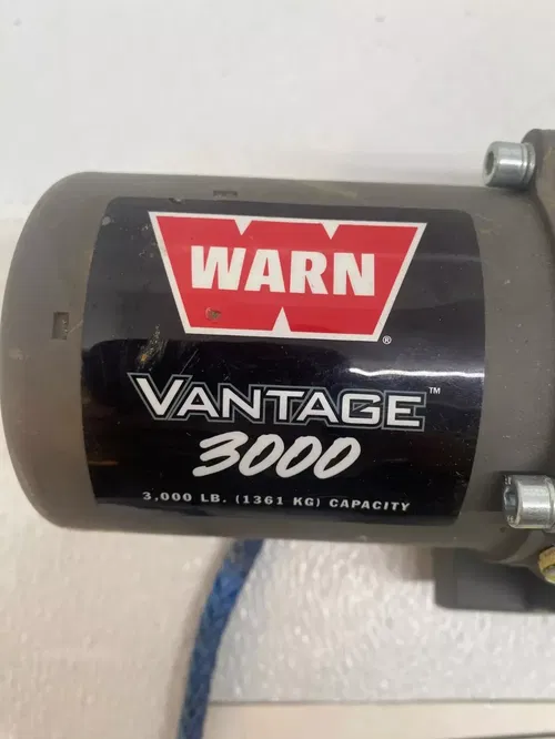 Warn 108213 Vantage 3000 Winch - 3000 lb. Capacity ATV UTV SYNTHETIC ROPE