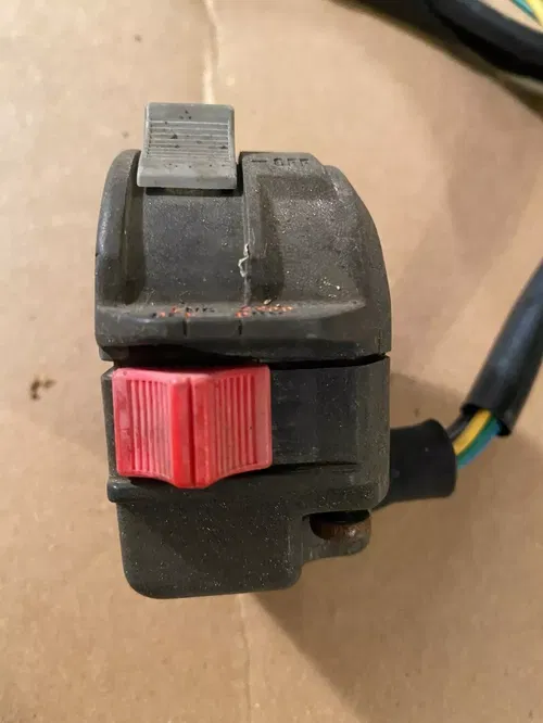 YAMAHA BLASTER 200 STOP RUN HEADLIGHT HEAD LIGHT BUTTON BAR SWITCH 1988-2001 OEM