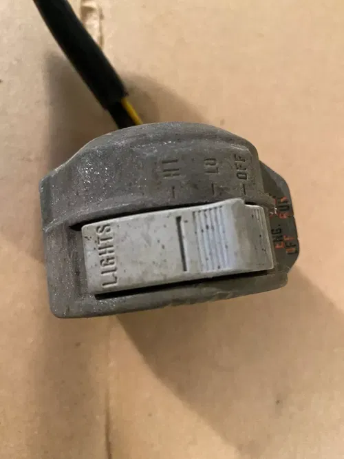 YAMAHA BLASTER 200 STOP RUN HEADLIGHT HEAD LIGHT BUTTON BAR SWITCH 1988-2001 OEM