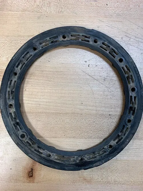 9" BLACK HIPER CARBON FIBER REAR WHEEL BEADLOCK RING CF1 TECH3 RINGS KFX