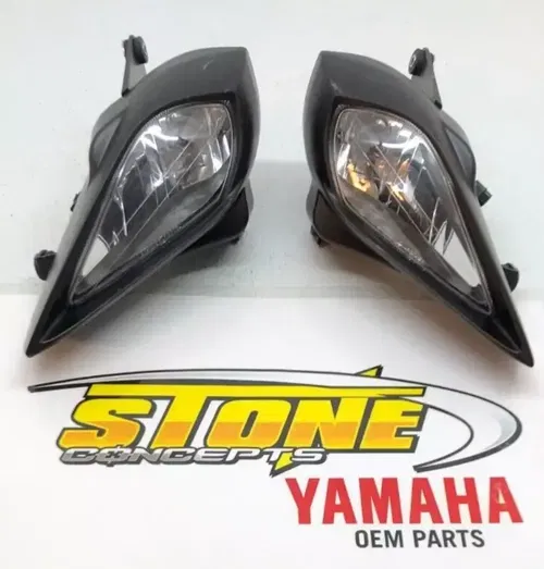 Yamaha Raptor 700 Headlights Set Head Lights 2009 2010 2011 2012 2022 YFZ450R B