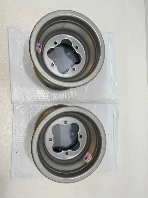 8" DWT BEADLOCK REAR WHEELS 8X8 4/110 TRX450R TRX250R LTR450 KFX450R DS450