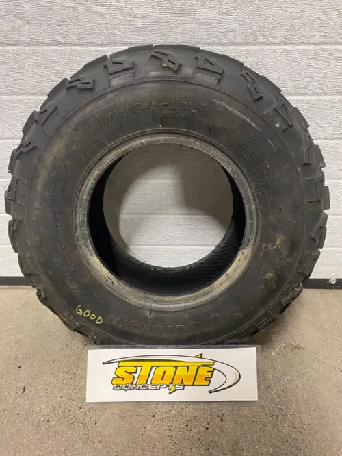 22X7X10 FRONT TIRE DUNLOP KT171 SINGLE YAMAHA YFZ450R YFZ450 BANSHEE WARRIOR