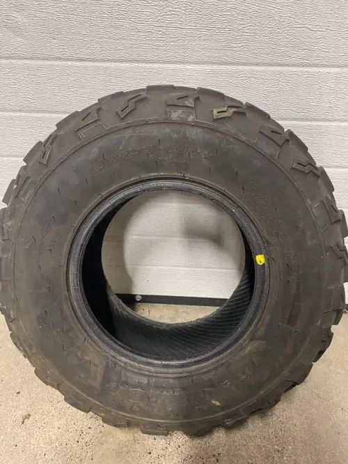 22X7X10 FRONT TIRE DUNLOP KT171 SINGLE YAMAHA YFZ450R YFZ450 BANSHEE WARRIOR