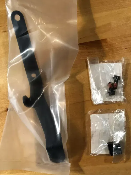 Kawasaki OEM Body Cowl Cowling Bracket Ninja EX 650 R 2009 2010 2011 W/ Screws