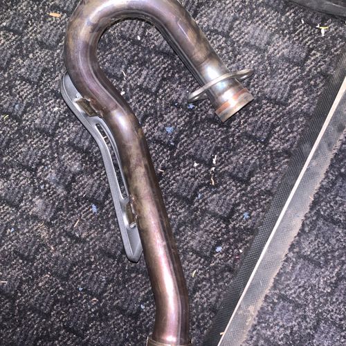 Stock exhaust system Honda CRF450X