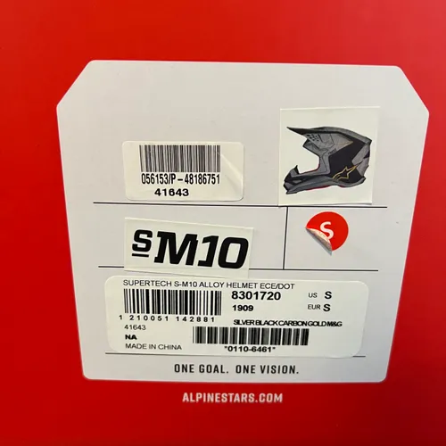 Alpinestar Supertech M10 Carbon Alloy Helmet