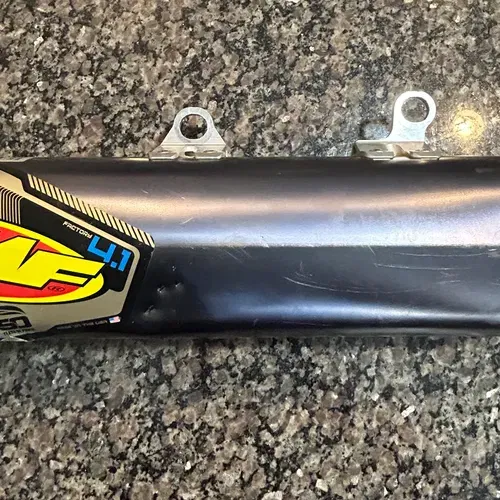 FMF 4.1 Titanium Slip-On