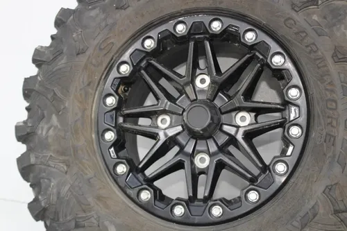 23 KAWASAKI TERYX KRX 1000 KRF1000 BEADLOCK FRONT REAR BACK WHEELS RIMS SET
