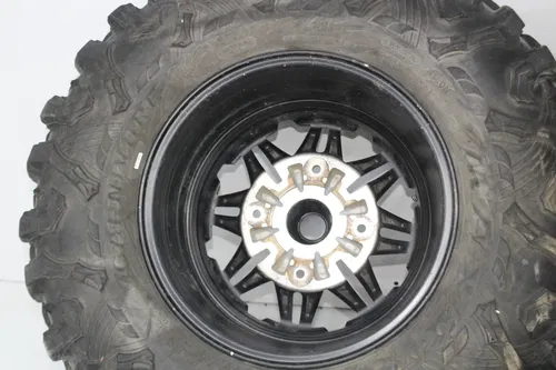 23 KAWASAKI TERYX KRX 1000 KRF1000 BEADLOCK FRONT REAR BACK WHEELS RIMS SET