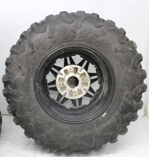 23 KAWASAKI TERYX KRX 1000 KRF1000 BEADLOCK FRONT REAR BACK WHEELS RIMS SET