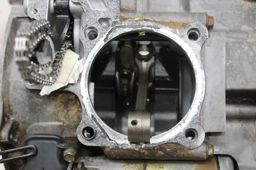 03-09 KAWASAKI KFX700 ENGINE MOTOR LOWER BOTTOM END CRANK SHAFT
