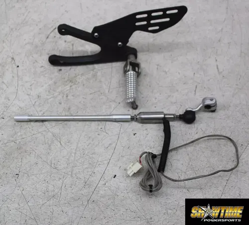 07-08 YAMAHA YZF R1 LEFT REARSET REAR SET FOOT PEG W QUICK SHIFT SHIFTER
